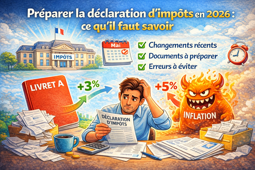 Préparer la déclaration d’impôts en 2026 : ce qu’il faut savoir 1 impots